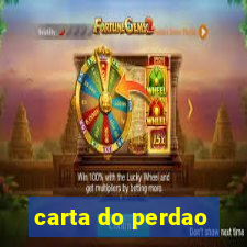 carta do perdao